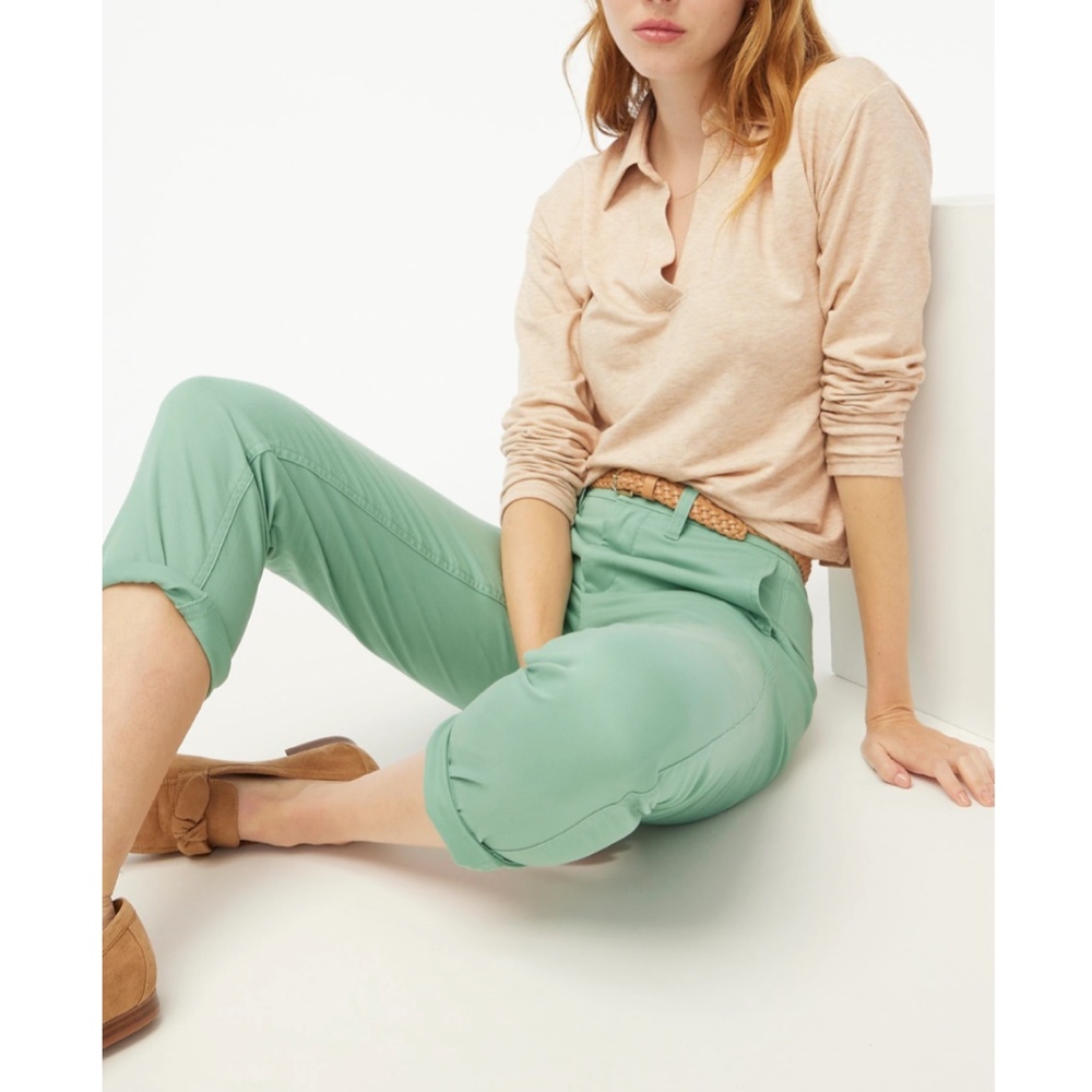 New J.Crew Soft terry polo shirt